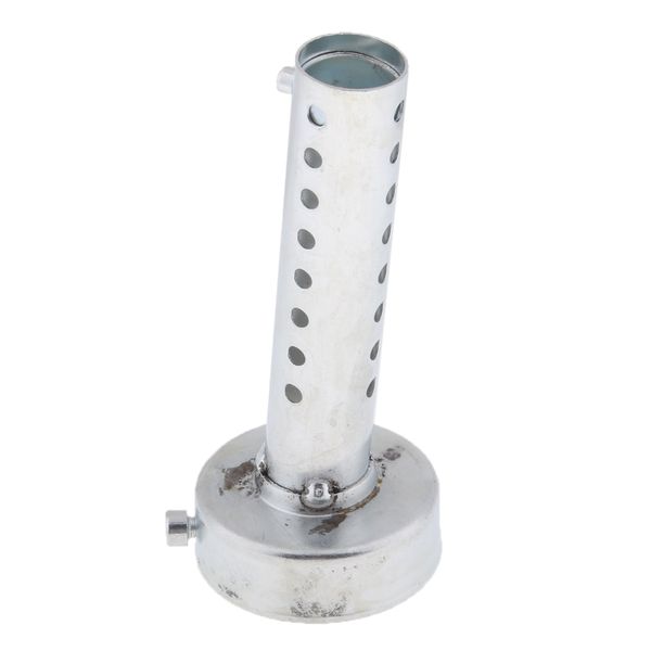 motorcycle tail exhaust can pipe baffle muffler silencer db killer noise sound eliminator 60mm silver